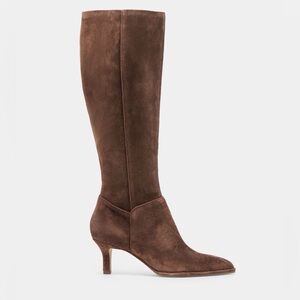 Dolce Vita Brown Suede Heeled Boots